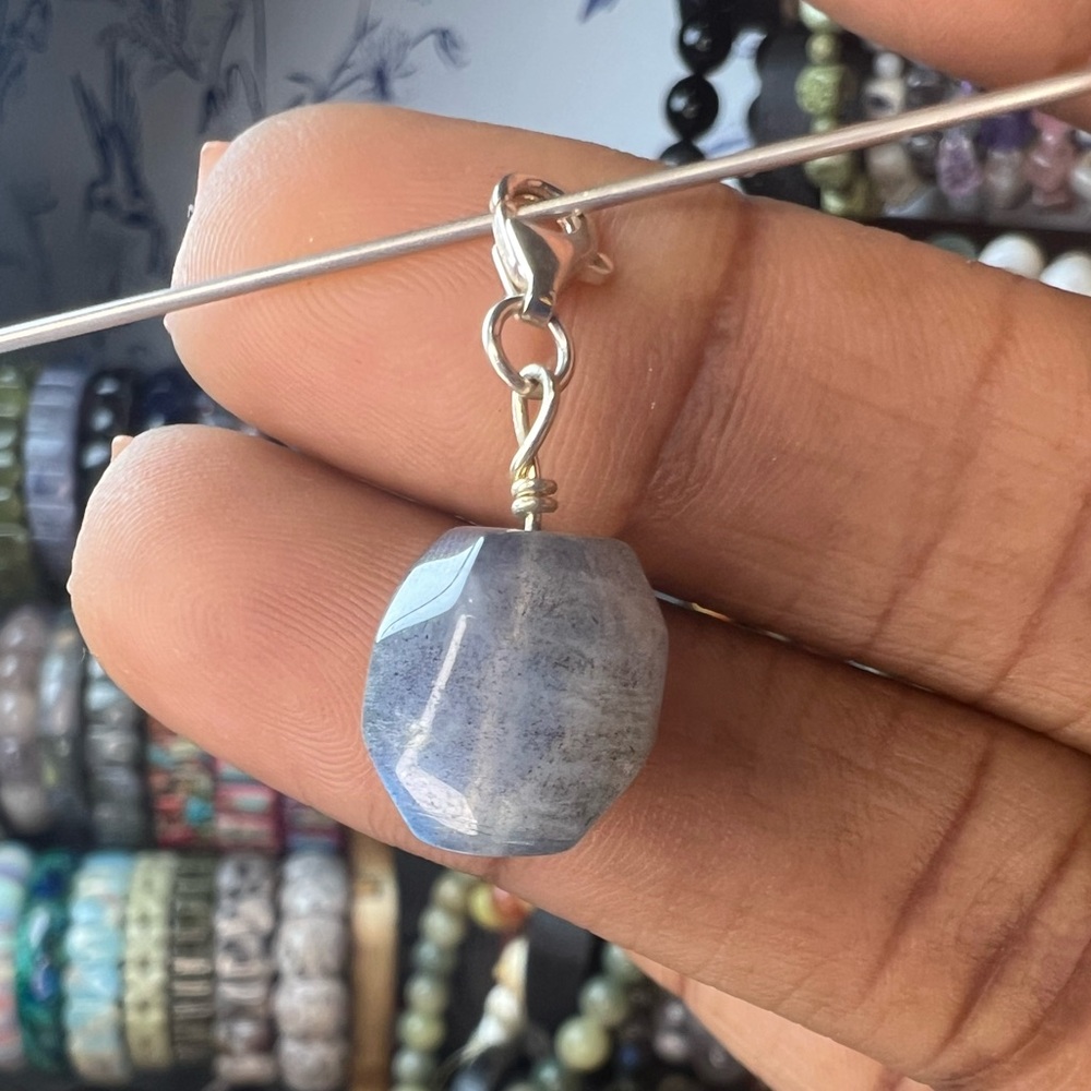 S925 labradorite pendant
